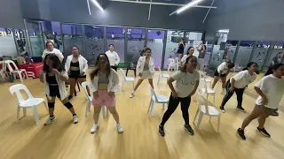 Choreography chair dance Everyday by Ariana