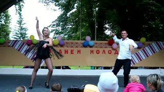 026  ЗТК Енерджі танець Самба на концерті ДЕНЬ МОЛОДІ БУСЬК 2018
