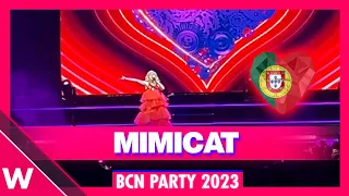 🇵🇹 LIVE: Mimicat "Ai Coração" @ Barcelona Eurovision Party 2023 | Eurovision 2023 Portugal