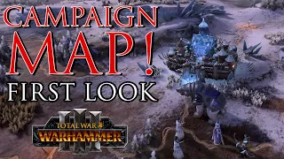 CAMPAIGN MAP First Look! - Warhammer 3