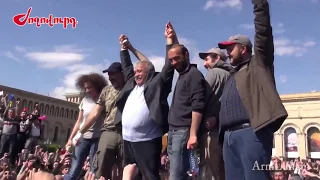Бархатная революция в Армении- победа