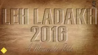 ROADRASH LEH LADAKH - A Memorable Ride - Official Teaser by Sumesh Rawool