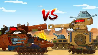 Furious duel - Cartoons about tanks