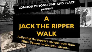 Jack the Ripper Tour - London Night Walk - Following the Ripper from Mitre Square to Goulston Street