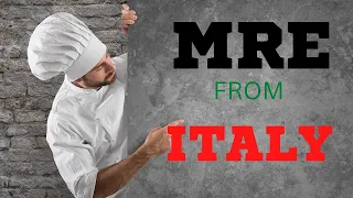 RARE MRE - TASTE OF ITALY - 3 MEALS - SENT BY SUBSCRIBER, GIORGETTA