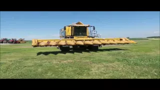 2008 Lexion 585R RWA combine for sale | no-reserve Internet auction July 27, 2016