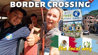 Crossing The Border From Mexico To Guatemala in 2023 | FULL BUDGET BREAKDOWN