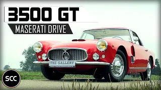 MASERATI 3500GT | 3500 GT 1959 - Test drive in top gear - I6 Engine sound | SCC TV