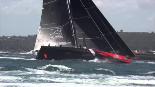 Rolex Sydney Hobart Supermaxi Race Start