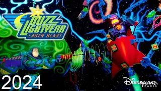 [4K] Buzz Lightyear Laser Blast 2024 - Disneyland Paris