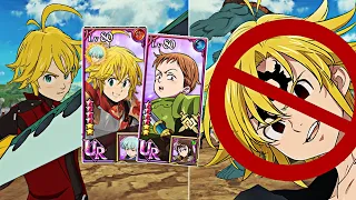 DESTROYING ASSAULT MELIODAS WITH LV MELIODAS AND BLUE KING! Seven Deadly Sins: Grand Cross