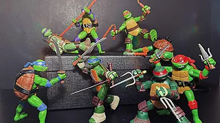 TMNT 2012 Stop Motion - Trans Dimensional Turtles (TMNT CROSSOVER)