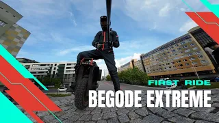 First ride. Begode Extreme.