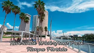 Riverwalk Tampa Florida, Waterfront Park Scenic View