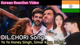 Koreans reaction | DIL CHORI  | Yo Yo Honey Singh