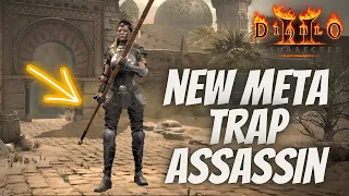 NEW META - Infinity Trap Assassin - All Bosses - Diablo 2 Resurrected Patch 2.6 Build - PS5