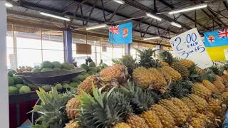 Fiji Fruits and Veggies at the Suva Market! TRAVEL EDITION