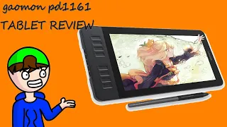 gaomon pd1161 tablet review + speed draw