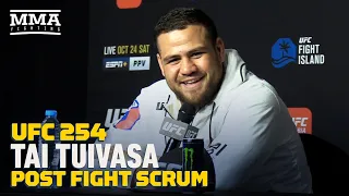 UFC 254: Tai Tuivasa 'Owes Stefan Struve A Beer' After Accidental Kick To Head - MMA Fighting