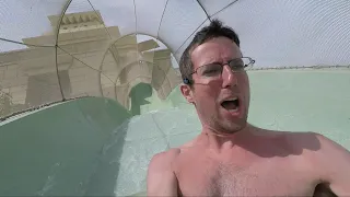 “The Surge” water coaster at Aquaventure Atlantis Palm Dubai (February 18th, 2020)