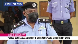 Police Constable, Fake Soldier, 18 Other Suspects Arrested In Ondo