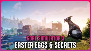 GOAT SIMULATOR 3 Easter Eggs, Secrets & Details