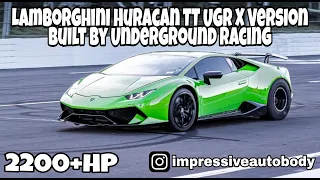 Lamborghini Huracan TT UGR X Version @dragy acceleration from 60-130 & 100-150 mph