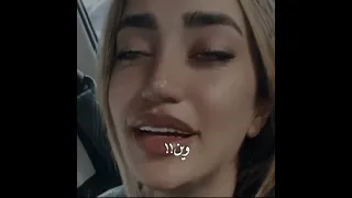 وين محبتك اليه | لمى شريف اكثر بنت ضبطت الاغنيه مع الكلمات 🎶