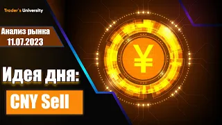 Анализ рынка 11 07 2023  Доллар Рубль Юань Биткоин Золото Нефть CME Forex