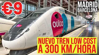 OUIGO: tren rápido Madrid Barcelona por 9 euros