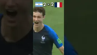 Argentina vs France 2018 world cup #football