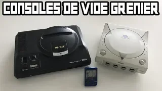 TEST DREAMCAST ET MEGADRIVE DE VIDE GRENIER !