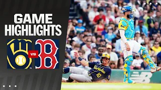 Brewers vs. Red Sox Game Highlights (5/25/24) | MLB Highlights