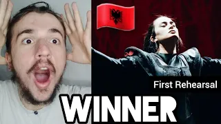 Albina & Familja Kelmendi - Duje | First Rehearsal Albania 🇦🇱 REACTION Eurovision 2023