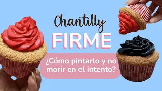 Cómo hacer CHANTILLY FIRME - Chantilly EN POLVO - Sarasellos