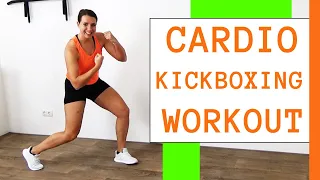 30 Minute Cardio Kickboxing Workout – Fat Burning Kickboxing Exercises – No Equipment