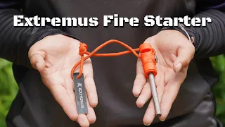 NEW Extremus 6-in-1 Magnesium Fire Starter with Survival Tools