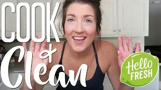Cook and Clean with Me | Easy Dinner Recipe & Cleaning Motivation