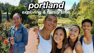 PORTLAND VLOG PT. 2 | exploring & family time! Nicole Laeno