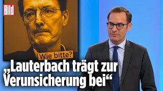 Corona-Aussagen: Lauterbach mit immer mehr Widersprüchen | Jan Schäfer bei BILD Live