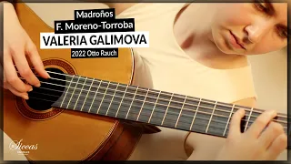 Valeria Galimova plays Madronos by F. Moreno Torroba on a 2022 Otto Rauch Classical Guitar