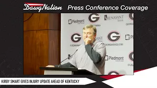 Kirby Smart press conference:  Kentucky preview