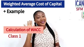 WACC: Weighted Average Cost of Capital (ICAN SFM)