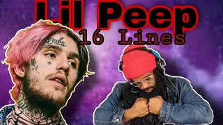 Lil Peep: 16 Lines (reaction) #lilpeep