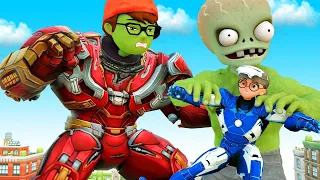 Scary teacher Become Hero 3D Animation - Nick Iron vs Zombie Hulk War