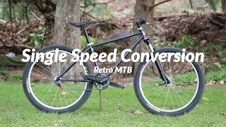 Single Speed Conversion - Retro Mountain Bike