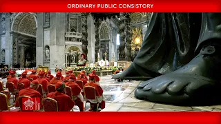 27 Aug 2022, Consistory for the creation of new Cardinals | Pope Francis