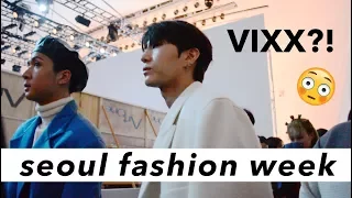 The day I met VIXX @  Seoul Fashion Week | Vlog