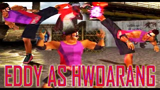 [TAS] Eddy With Hwoarang's Moves Gameplay - Tekken 3 (Arcade Version) (Requested)