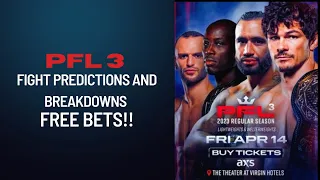 PFL 3 Fight Breakdowns and Predictions